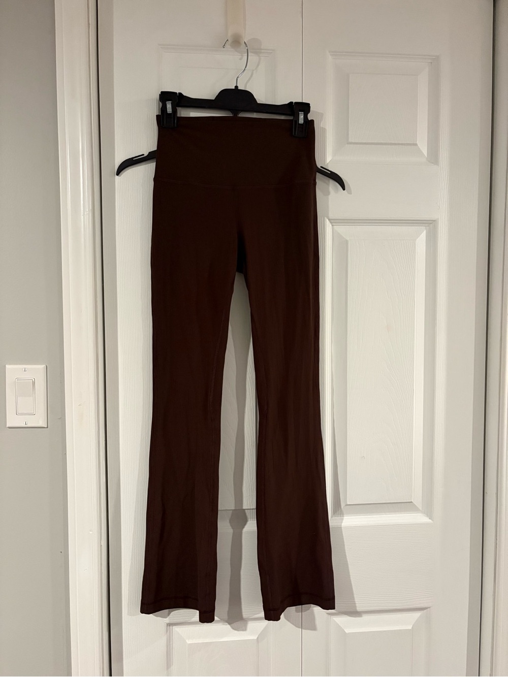 lululemon athletica Brown High-Rise Flare Leggings